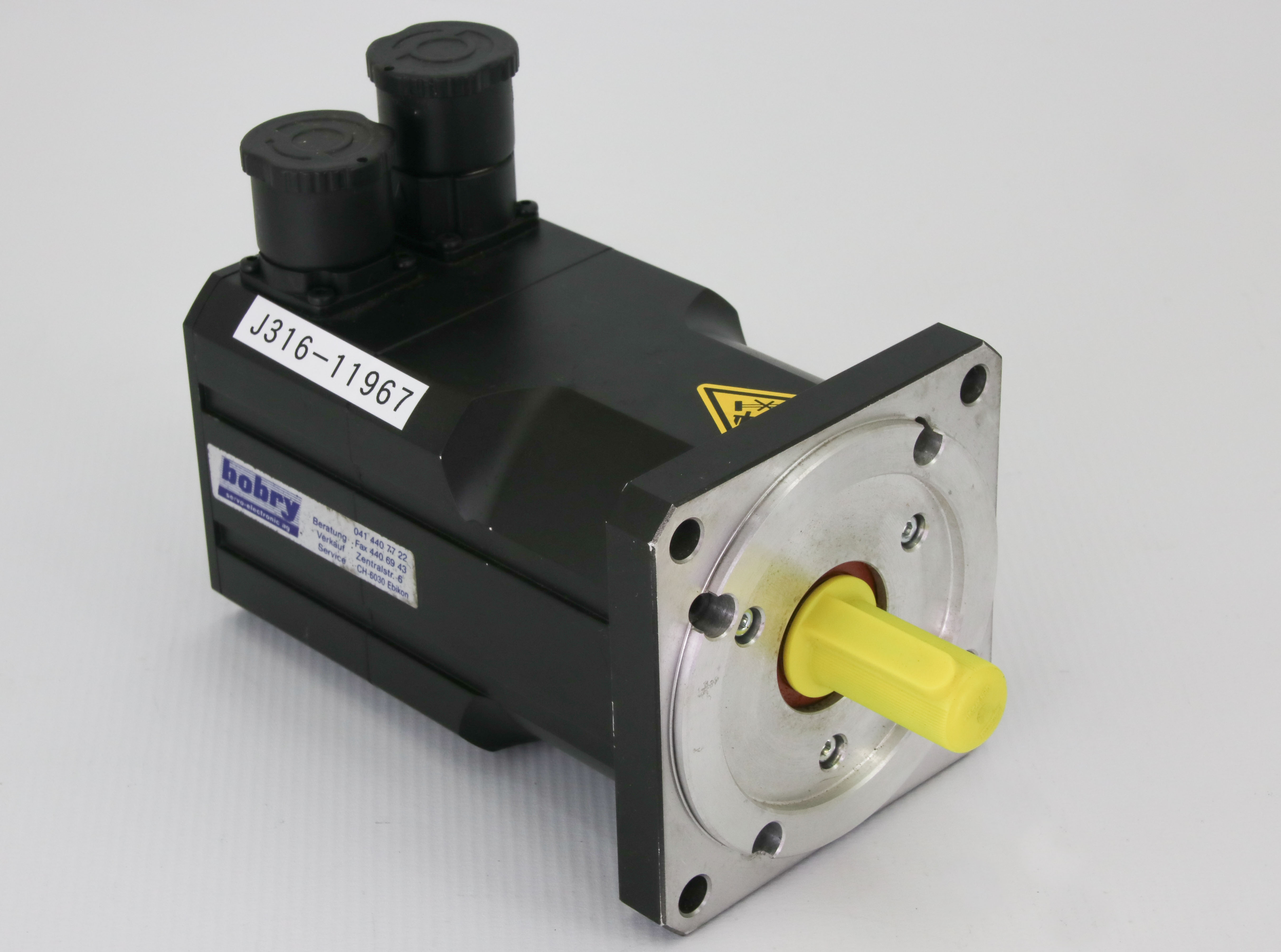 11967 BOBRY AC SERVO MOTOR, 560V, P/N: 130032+OPT (NEW) H3-0190-30